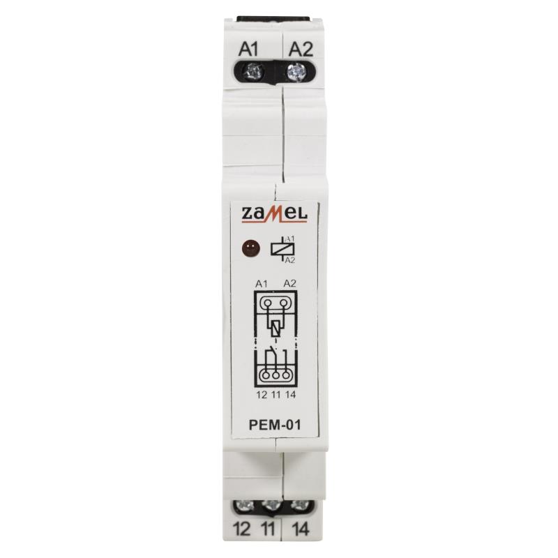 [ZMPEM01230] RELÉ MODULAR 1 INVERSOR 230Vac