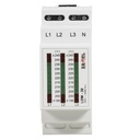 INDICADOR MODULAR VALOR TENSÃO 3 FASES