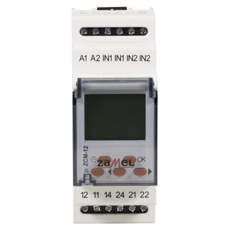 PROGRAMADOR HORÁRIO MODULAR DIGITAL SEMANAL 2 CANALES