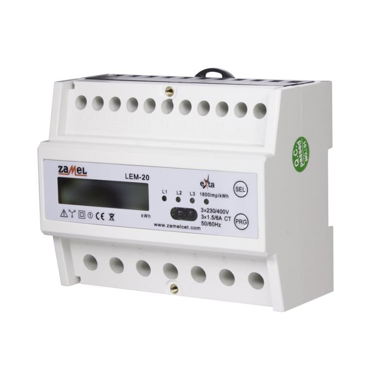 ANALISADOR MODULAR CONTAGEM TRIFÁSICO KW RS