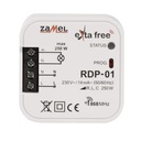 RECETOR 1 CANAL REGULÁVEL - DIMMER  EXTA FREE PARA CAIXA APARELHAGEM