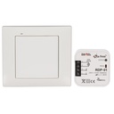 KIT TRANSMISSOR E RECETOR CONTROLO ILUMINACAO REGULAVEL 1 CANAL EXTA FREE