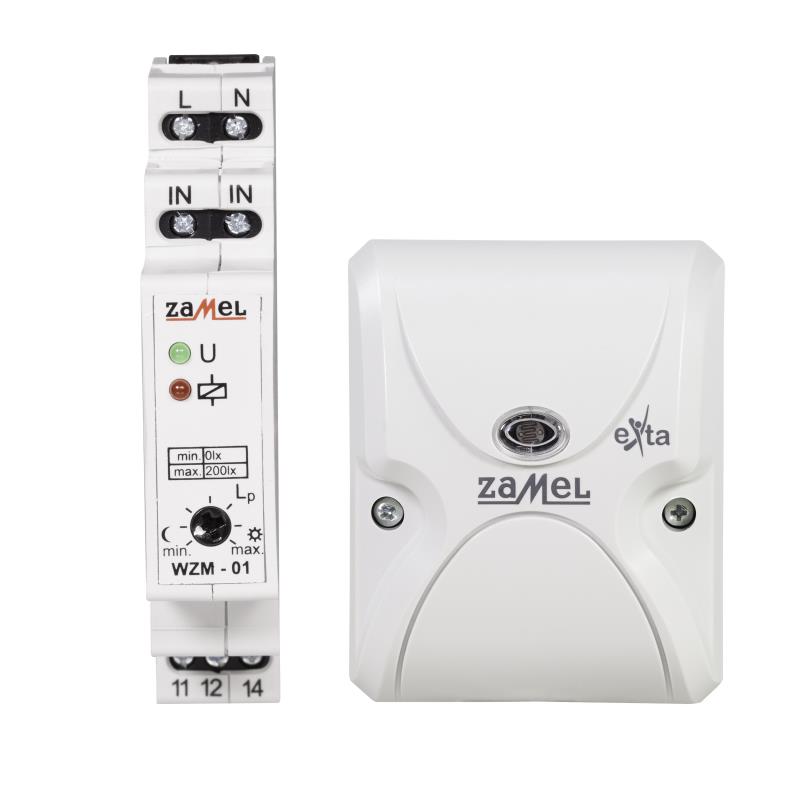 [ZMWZM01SOS] INTERRUPTOR MODULAR CREPUSCULAR CON SENSOR SALIENTE