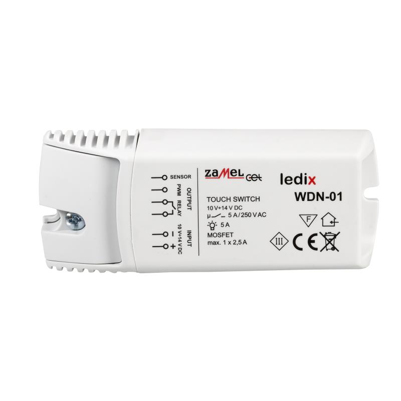 [ZMWDN01] INTERRUPTOR TOQUE DIMMÁVEL 10..14Vdc