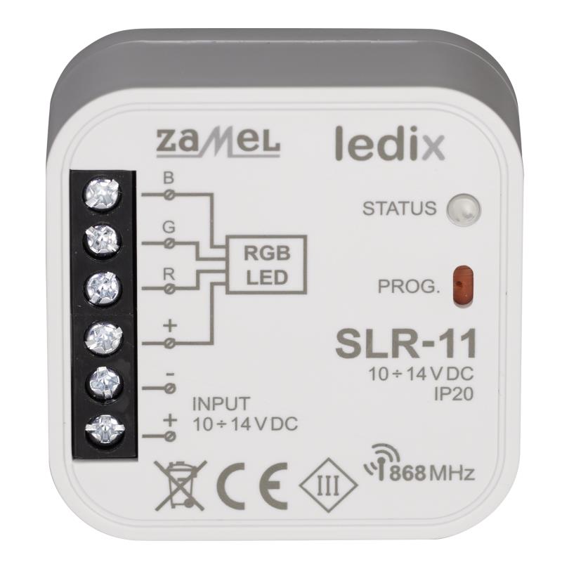 CONTROLADOR RGB VIA RADIO 10-14Vdc PARA CAIXA APARELHAGEM