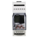 PROGRAMADOR HORÁRIO MODULAR DIGITAL ANUAL 1 CANAL COM MEMÓRIA