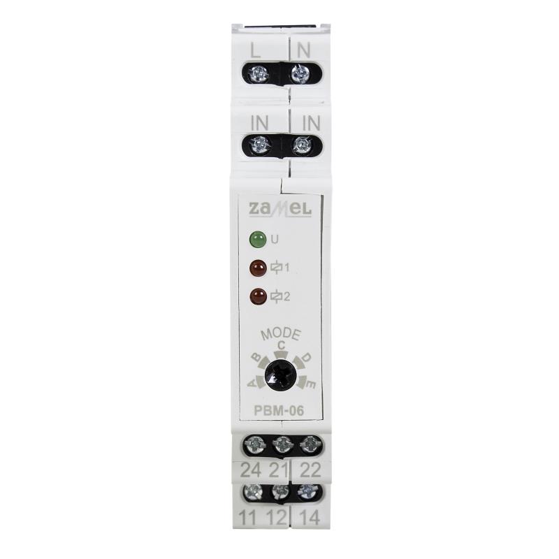 TELERRUPTOR MODULAR 230Vac MULTIFUNÇÕES 5 MODOS