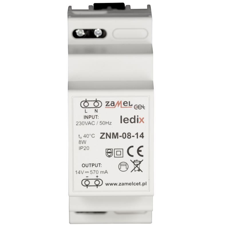 FONTE ALIMENTAÇÃO MODULAR LED 14Vdc 8W
