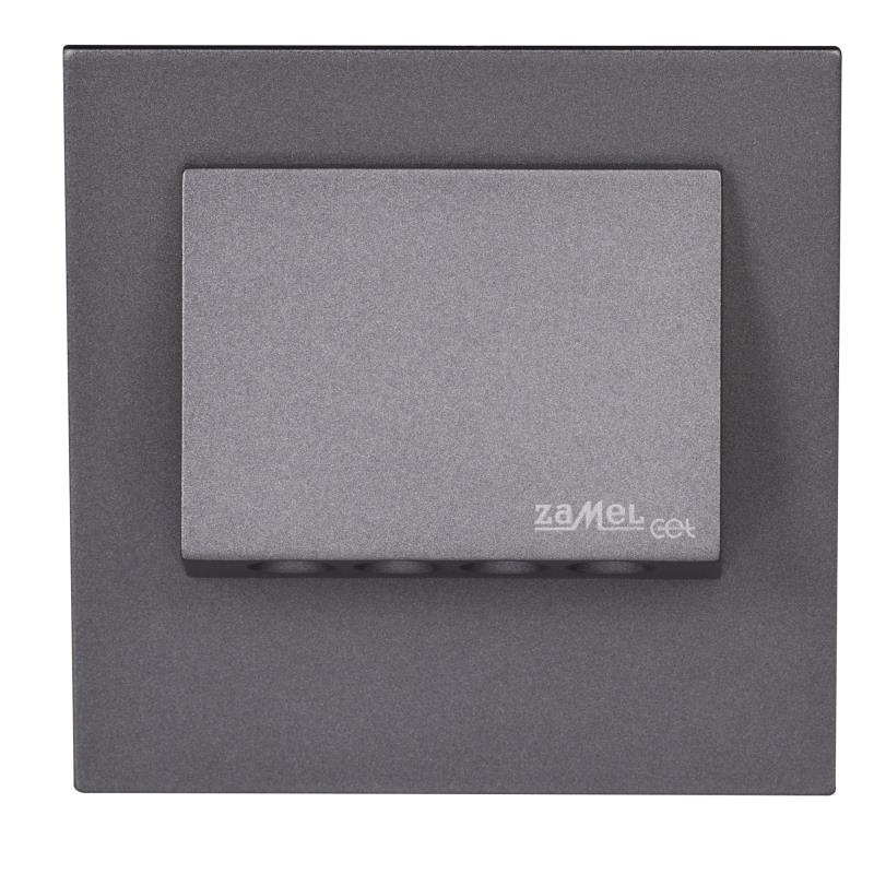 NAVI CON ARO EMPOTRAR 230Vac BLANCO CALIENTE GRAFITO