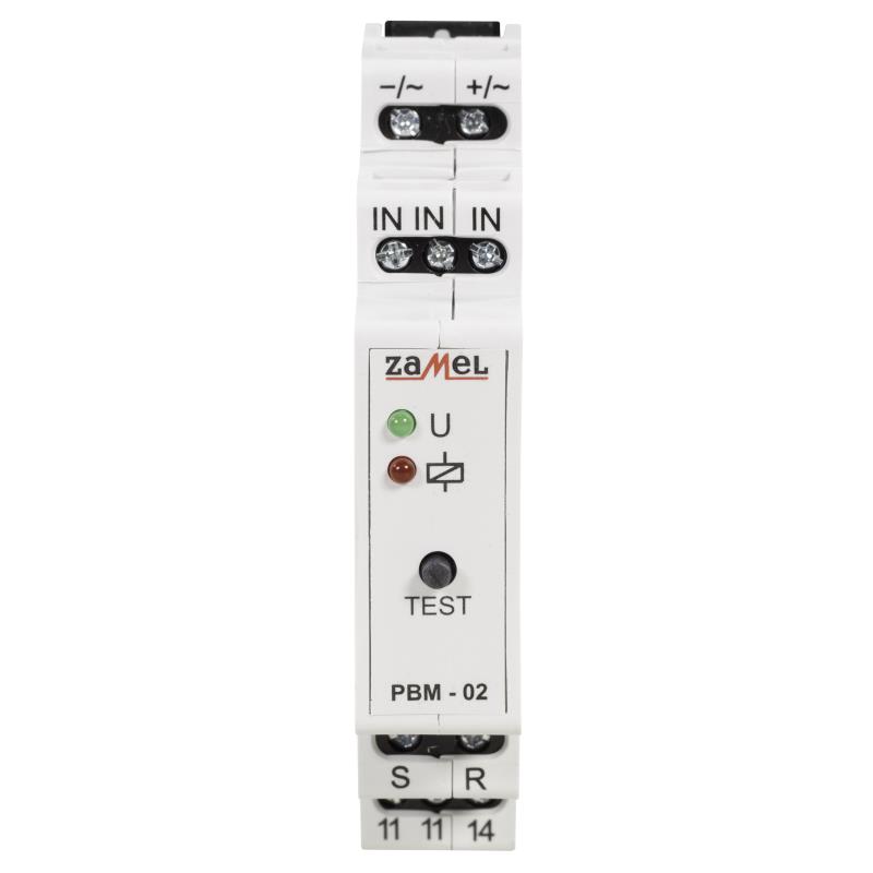 [ZMPBM02024] TELERRUPTOR MODULAR 24Vdc CON SET/RESET