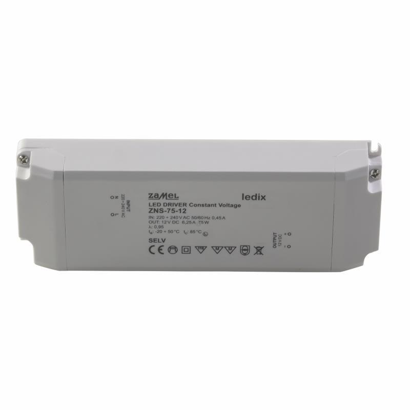 [ZMZNS7512] FUENTE DE ALIMENTACIÓN LED SLIM 12Vdc 75W