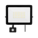 FLOODLIGHT CON SENSOR 100W 4000K IP65 240Vac