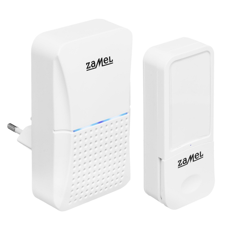 CAMPAINHA SAMBA II WIRELESS SEM PILHA NO EXTERIOR E TOMADA NO INTERIOR