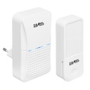 TIMBRE SAMBA II INALÁMBRICO SIN PILAS PARA EXTERIOR E ENCHUFE PARA  INTERIOR