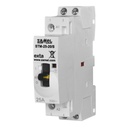 CONTACTOR MODULAR ELECTROMAGNÉTICO CON CONTROL MANUAL 25A 2xNA 230Vac