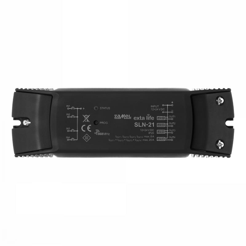 CONTROLADOR/DIMMER LED 4 CANALES 12-24Vdc EXTA LIFE