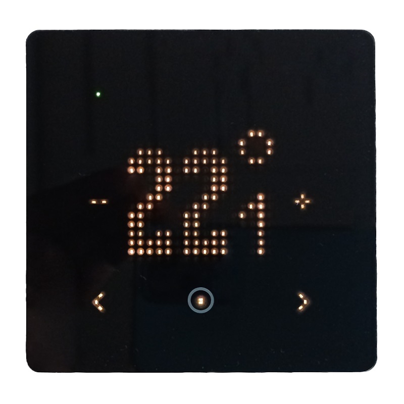 REGULADOR TEMPERATURA Wi-Fi SUPLA PRETO