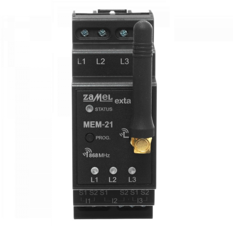 [ZMMEM21] MONITOR ENERGIA MODULAR TRIFÁSICO EXTA LIFE