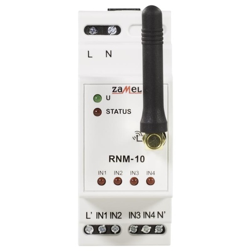 [ZMRNM10] TRANSMISSOR MODULAR 4 CANAIS EXTA FREE