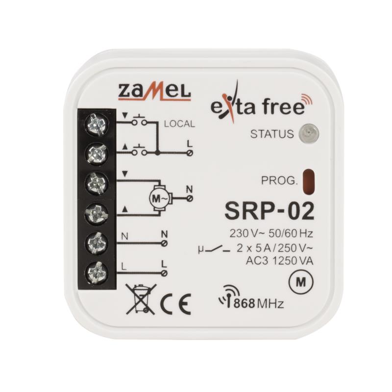 [ZMSRP02] CONTROLADOR PERSIANA WIRELESS  EXTA FREE PARA LA CAJA DEL EQUIPO
