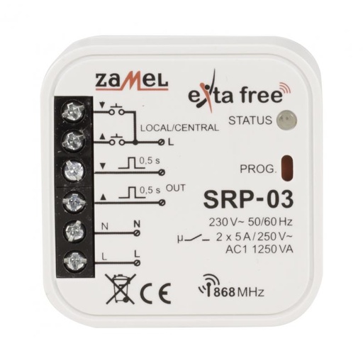 [ZMSRP03] CONTROLADOR CENTRAL ESTORES  EXTA FREE PARA CAIXA APARELHAGEM