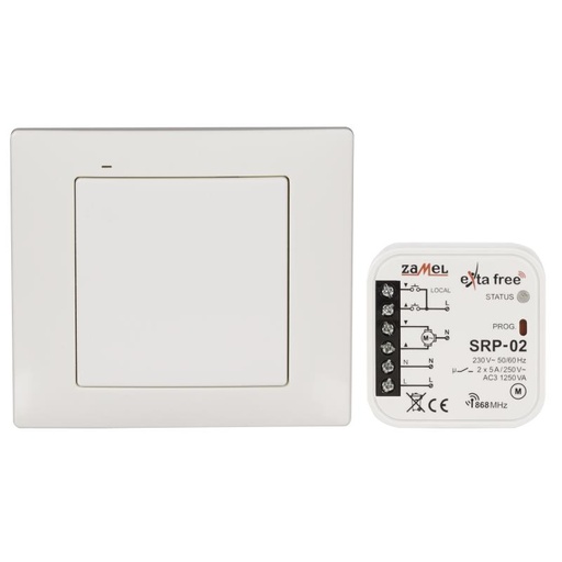 [ZMRZB03] KIT TRANSMISSOR E RECETOR CONTROLO ESTORE EXTA FREE