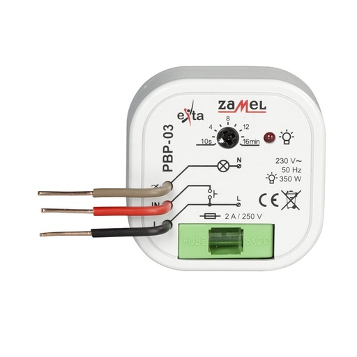[ZMPBP03] TELERRUPTOR 230Vac TEMPORIZADO PARA CAJA DE EQUIPO