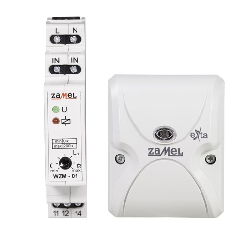 [ZMWZM01SOS] INTERRUPTOR MODULAR CREPUSCULAR COM SENSOR SALIENTE