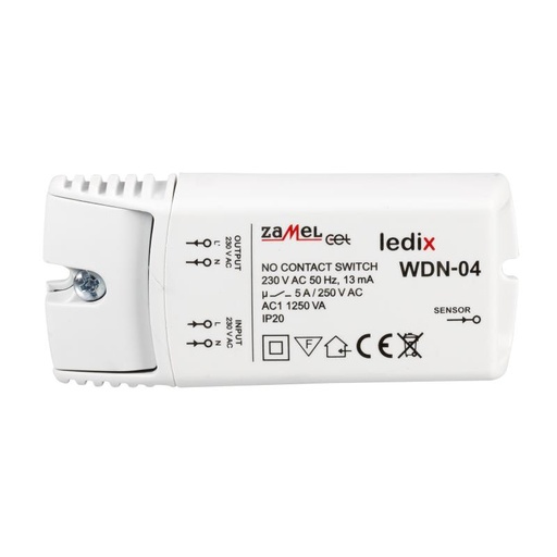 [ZMWDN04] INTERRUPTOR TOQUE 230Vac PARA SUPERFÍCIES