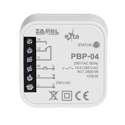 [ZMPBP04] TELERRUPTOR UNIVERSAL 230Vac PARA CAIXA APARELHAGEM