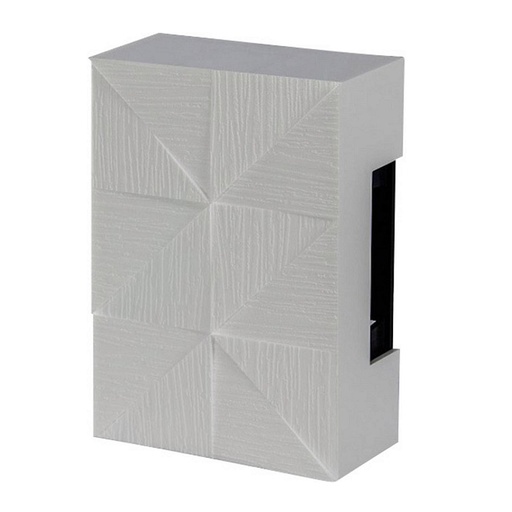 [ZM77-240CZ] CAMPAINHA BIM-BAM 240Vac CINZA