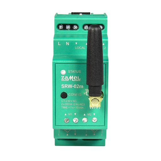 [ZMSRW02] RECETOR Wi-Fi 2 ESTORES MODULAR SUPLA