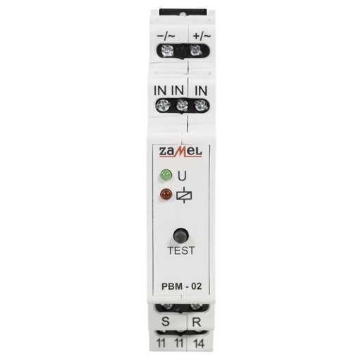 [ZMPBM02024] TELERRUPTOR MODULAR 24Vdc CON SET/RESET