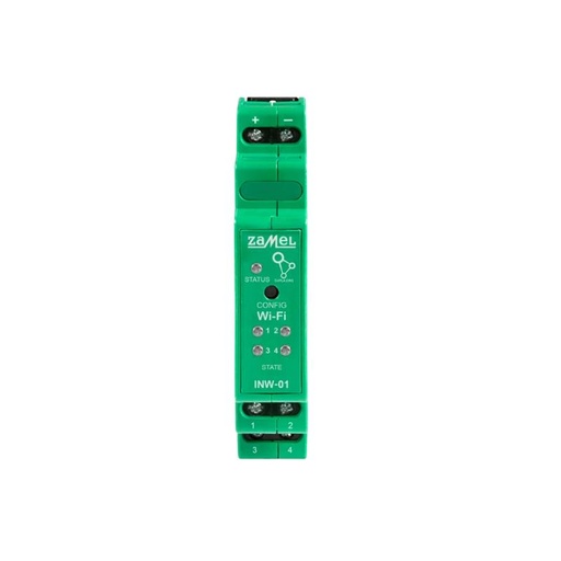 [ZMINW01] MÓDULO 4 ENTRADAS 5 A 24Vdc