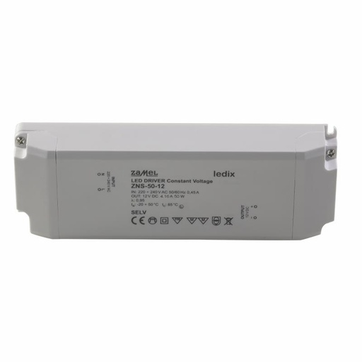 [ZMZNS5012] FONTE ALIMENTAÇÃO LED SLIM 12Vdc 50W
