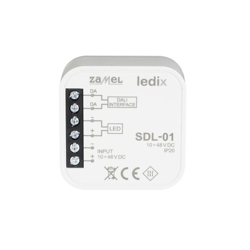 [ZMSDL01] CONTROLADOR MONOCROMATICO DALI 10-14Vdc PARA CAJA DE EQUIPO