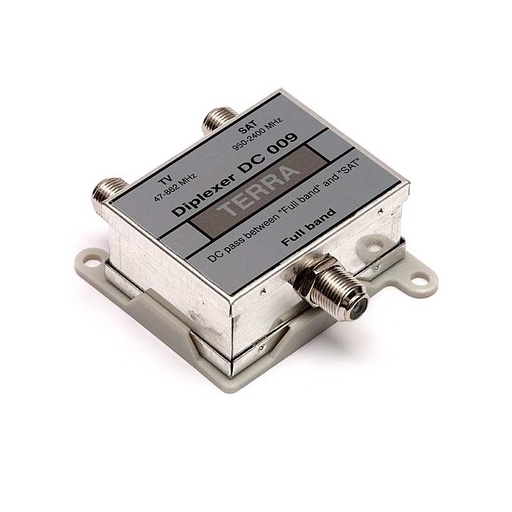 [DPR85300] COMBINADOR TV/SAT (DIPLEXER) DC-009 TERRA