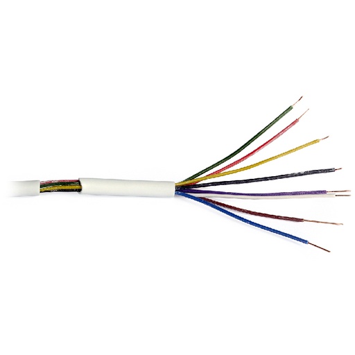 [ZMYTDY8] 100m CABLE YTDY 8x0.50mm ECA ALARME/VIDEO PORTEIRO/COMANDO BAIXA VOLTAJE